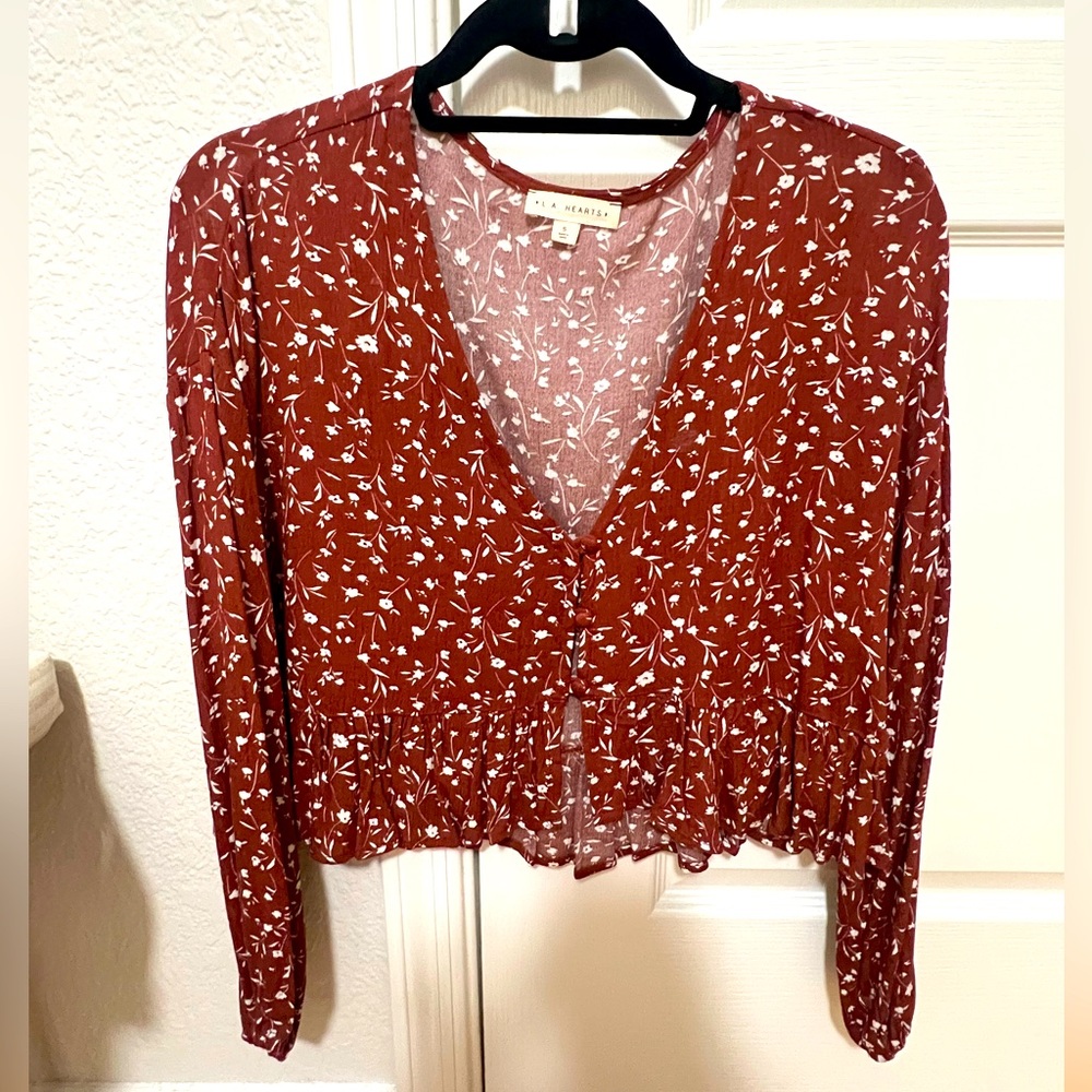 Cropped blouse